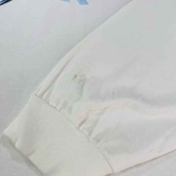 Vintage Nascar Shirt‎ Mens XXL White Long Sleeve Big Logo Graphic NWT Racing - Picture 8 of 10